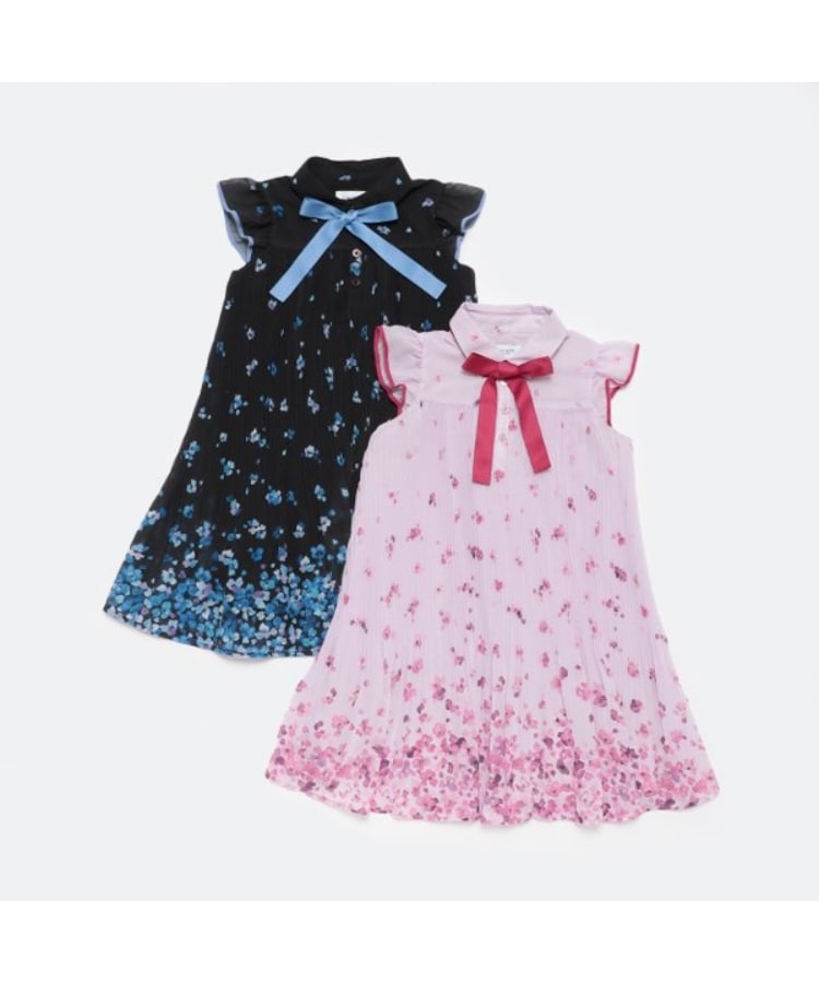 ケイト・スペード ニューヨーク キッズ(kate spade NEW YORK)のトドラー フローラルシフォンワンピース10