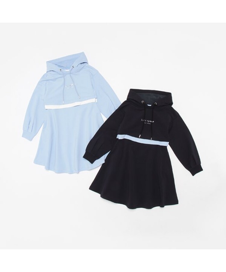 トドラー クロップドフーディー＆ワンピースセット（ミドル