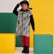 ケイト・スペード ニューヨーク キッズ(kate spade NEW YORK)のトドラー 千鳥フードワンピース ブラック(219)
