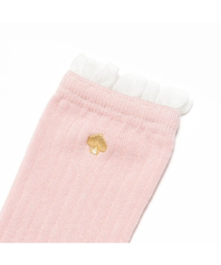 ケイト・スペード ニューヨーク キッズ(kate spade NEW YORK)のラッフルハイソックス1