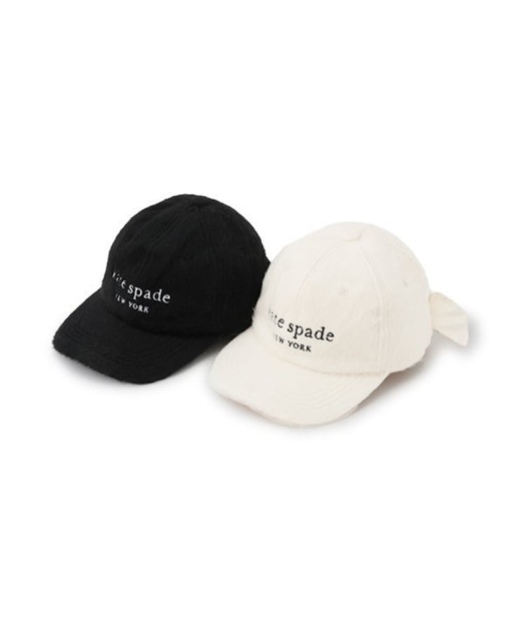 バックリボンファーキャップ(キャップ) | kate spade NEW YORK バックリボンファーキャップ(キャップ) | kate spade NEW YORK
