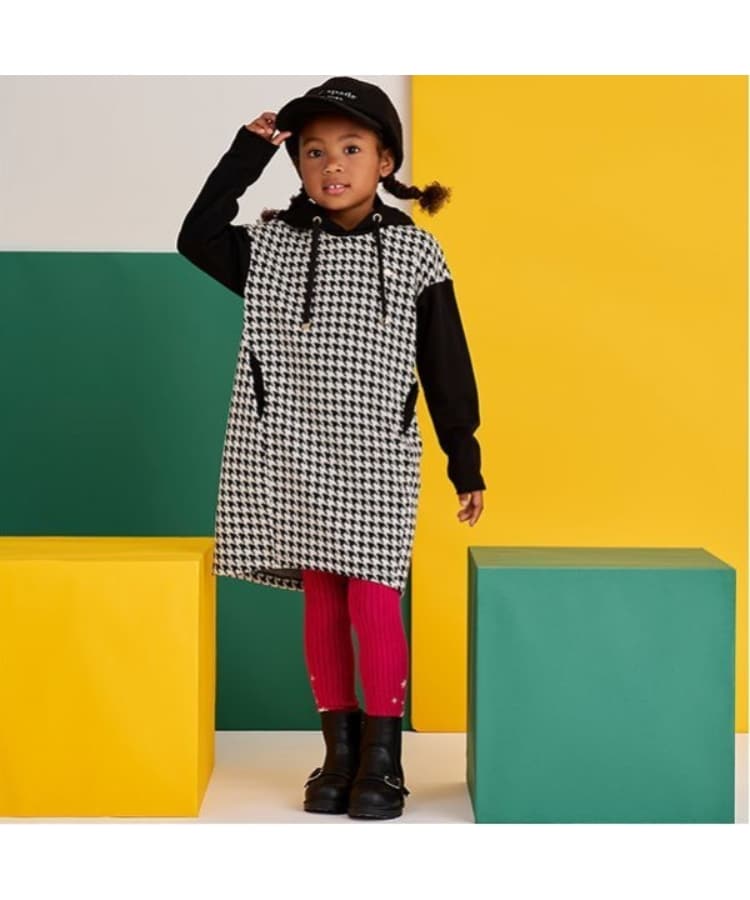 ケイト・スペード ニューヨーク キッズ(kate spade NEW YORK)のバックリボンファーキャップ11