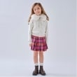 ケイト・スペード ニューヨーク キッズ(kate spade NEW YORK)のトドラー チェックプリーツキュロットスカート ピンク(071)