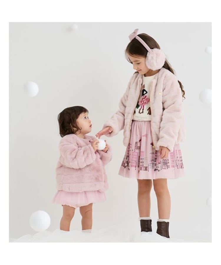 ケイト・スペード ニューヨーク キッズ(kate spade NEW YORK)のトドラー NYCチュールスカート10