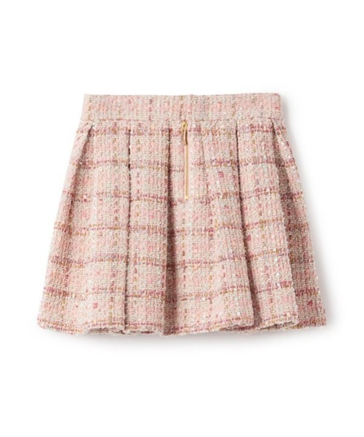 ケイト・スペード ニューヨーク キッズ(kate spade NEW YORK)のトドラー ミックスツイードスカート2