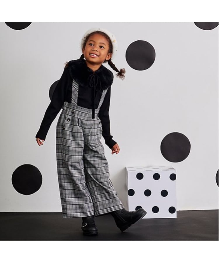 ケイト・スペード ニューヨーク キッズ(kate spade NEW YORK)のトドラー フェイクファーティペット付きカットソー15