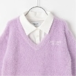 ケイト・スペード ニューヨーク キッズ(kate spade NEW YORK)のトドラー レイヤード風シャギーニットセーター3