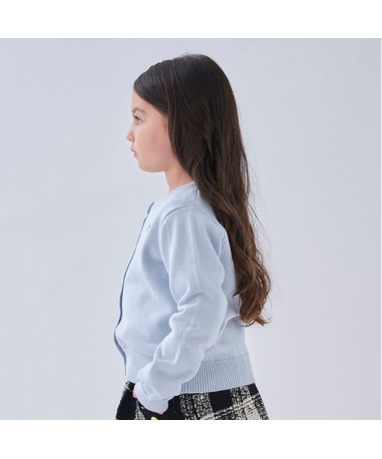 ケイト・スペード ニューヨーク キッズ(kate spade NEW YORK)のトドラー フェイクファーティペットカーディガン12