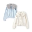 ケイト・スペード ニューヨーク キッズ(kate spade NEW YORK)のトドラー フェイクファーティペットカーディガン10