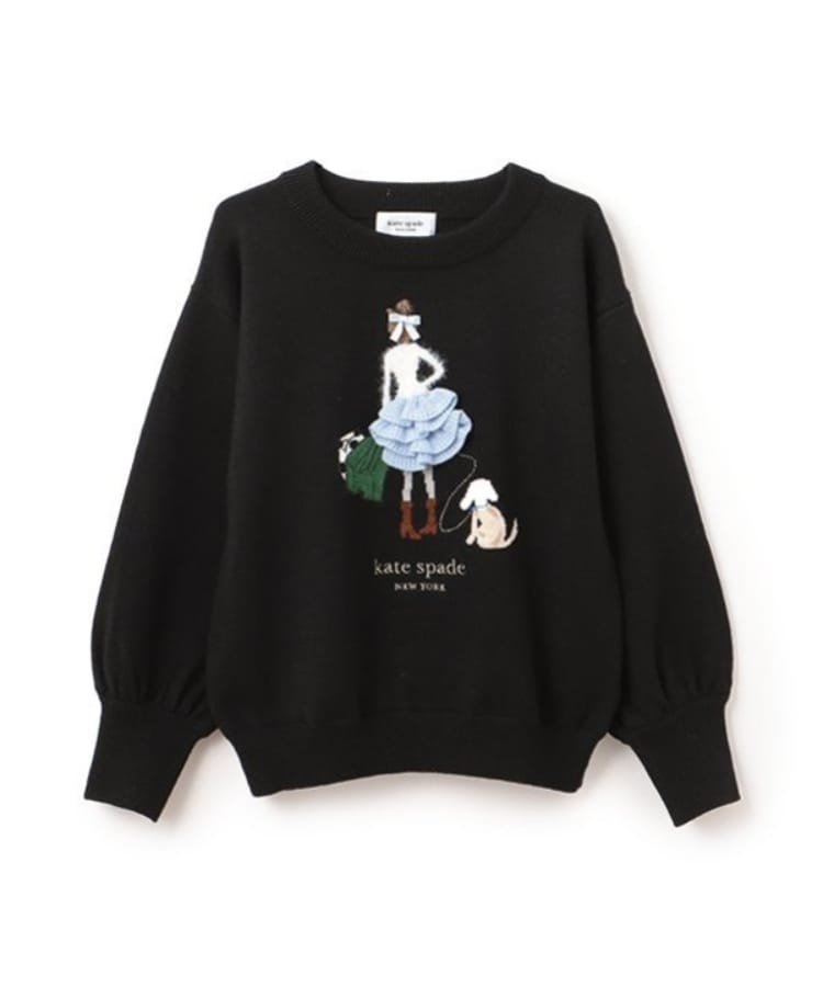ケイト・スペード ニューヨーク キッズ(kate spade NEW YORK)のトドラー ショッピングガールセーター8