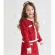 ケイト・スペード ニューヨーク キッズ(kate spade NEW YORK)のトドラー バイカラーカーディガン9