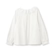 ケイト・スペード ニューヨーク キッズ(kate spade NEW YORK)のトドラー ラッフルカラーブラウス1