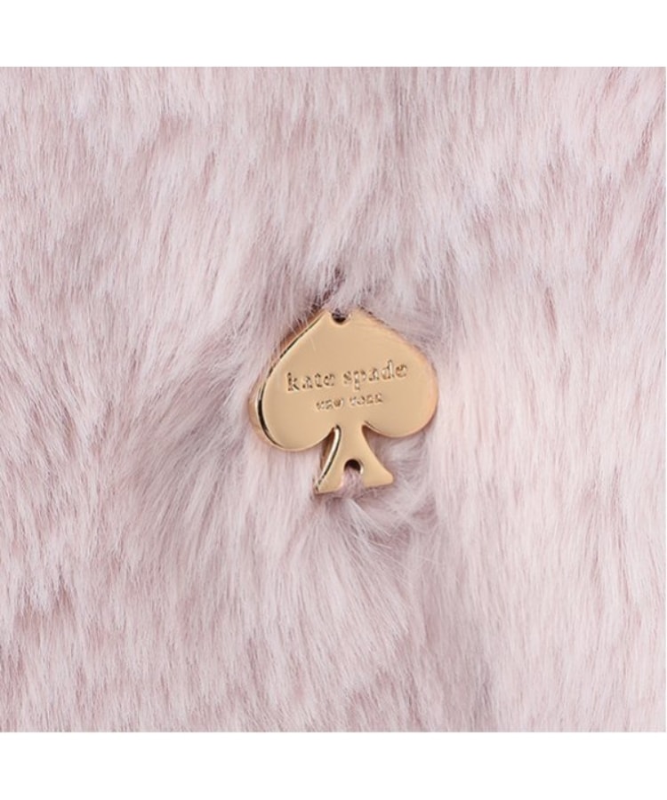 ケイト・スペード ニューヨーク キッズ(kate spade NEW YORK)のトドラー フェイクファー切り替えダウンコート6