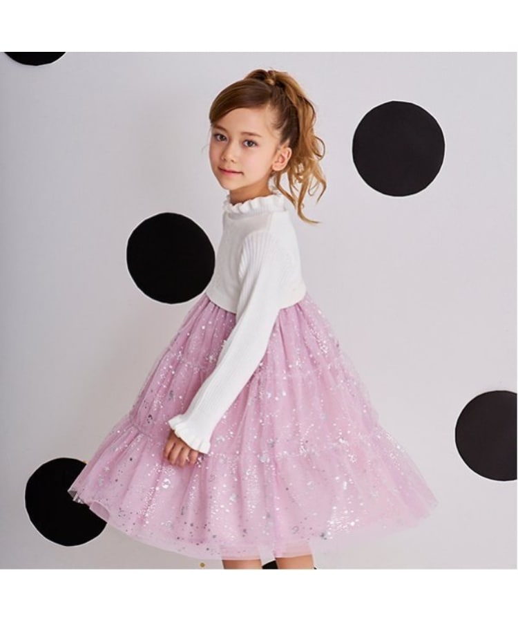 ケイト・スペード ニューヨーク キッズ(kate spade NEW YORK)のトドラー コンステレーションドッキングワンピース12