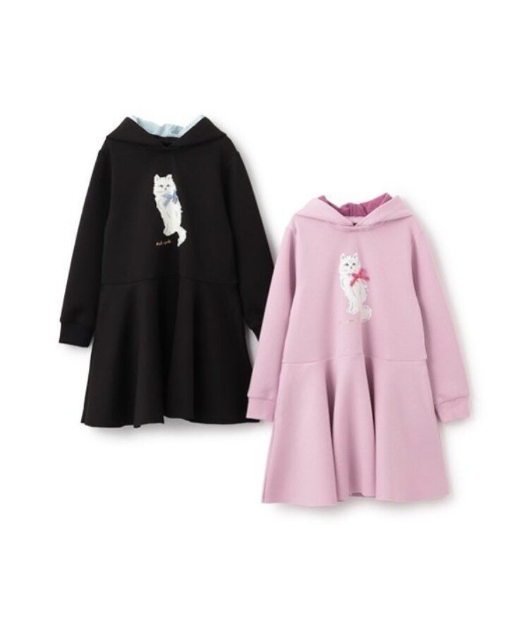 ケイト・スペード ニューヨーク キッズ(kate spade NEW YORK)のトドラー キャットフードワンピース13