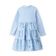 ケイト・スペード ニューヨーク キッズ(kate spade NEW YORK)のトドラー ボウルドボウドッキングワンピース2