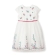 ケイト・スペード ニューヨーク キッズ(kate spade NEW YORK)のトドラー フラワーエンブロイダリードレス1