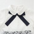 ケイト・スペード ニューヨーク キッズ(kate spade NEW YORK)のトドラー レースドッキングワンピース3