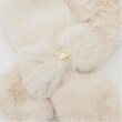 ケイト・スペード ニューヨーク キッズ(kate spade NEW YORK)のボウフェイクファーマフラー2