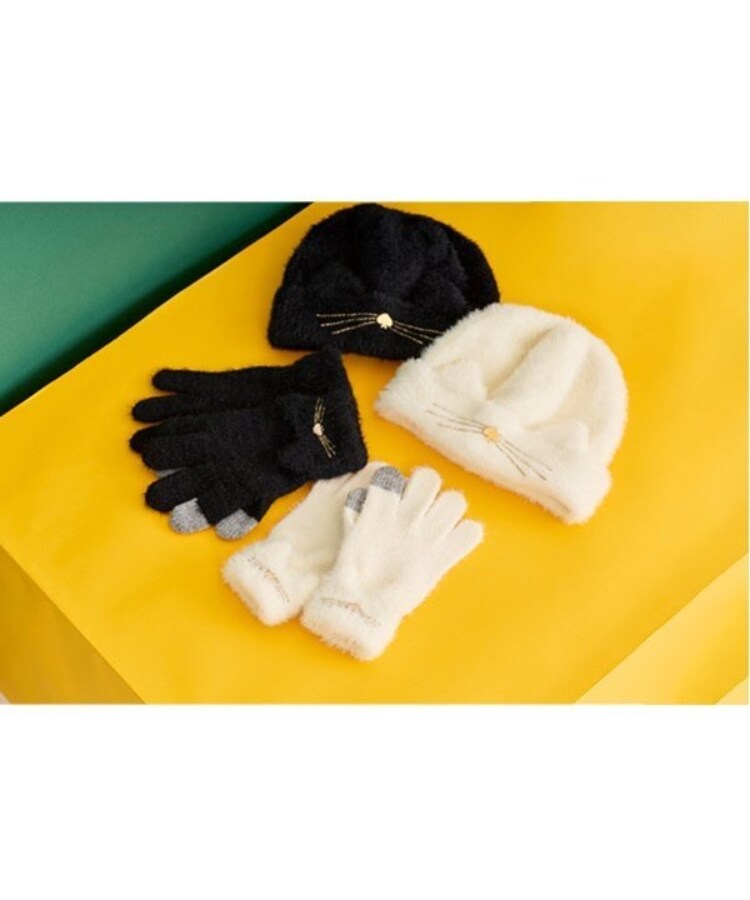 キャットニットキャップ(キャップ) | kate spade NEW YORK キャットニットキャップ(キャップ) | kate spade NEW YORK