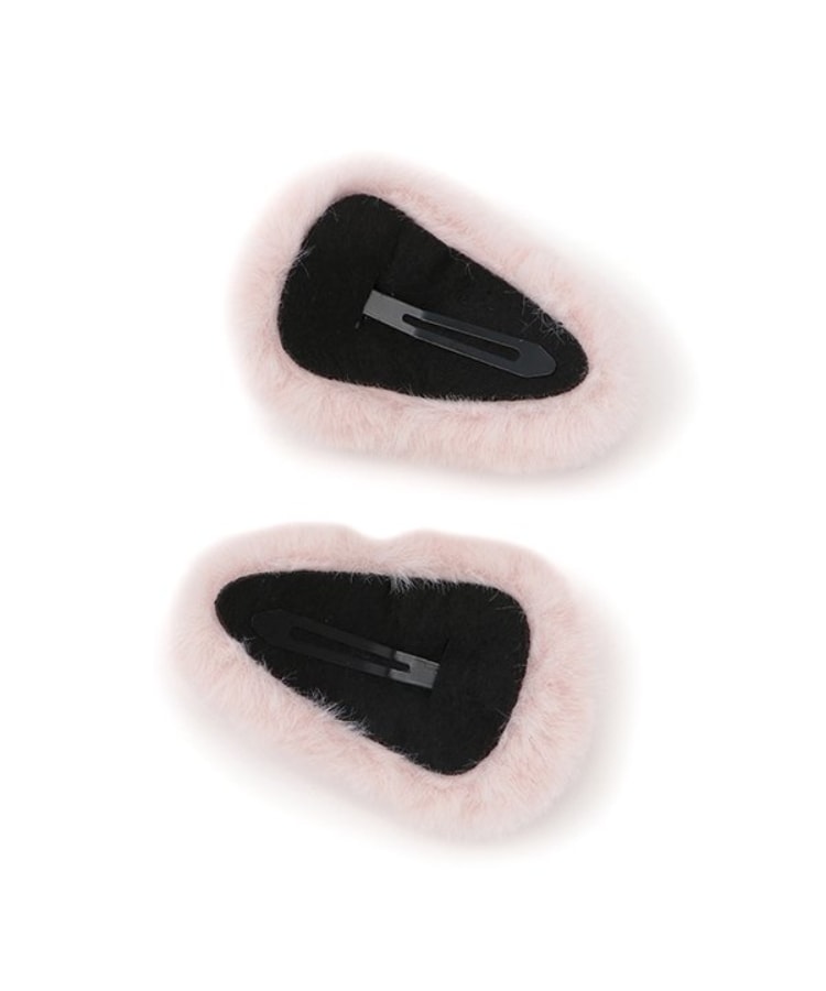 ケイト・スペード ニューヨーク キッズ(kate spade NEW YORK)のフェイクファーヘアクリップ2