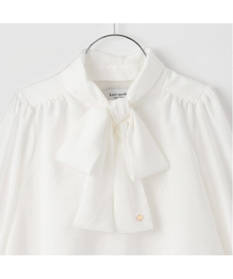 ケイト・スペード ニューヨーク キッズ(kate spade NEW YORK)のトドラー ボウタイブラウス2