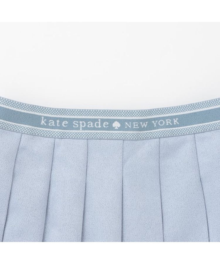 ケイト・スペード ニューヨーク キッズ(kate spade NEW YORK)のガールズ ロゴベルトスエードプリーツスカート3