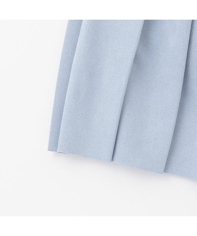 ケイト・スペード ニューヨーク キッズ(kate spade NEW YORK)のガールズ ロゴベルトスエードプリーツスカート5