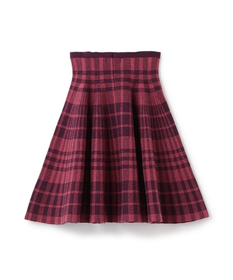 ケイト・スペード ニューヨーク キッズ(kate spade NEW YORK)のチェックニットスカート1