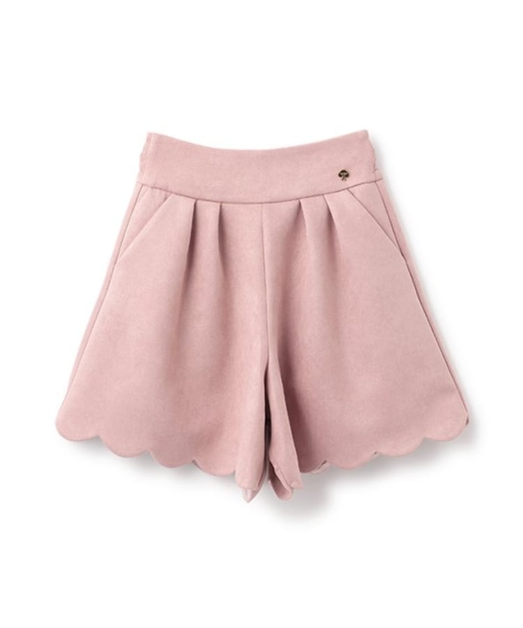 ケイト・スペード ニューヨーク キッズ(kate spade NEW YORK)のスエードキュロットスカート ピンク(071)