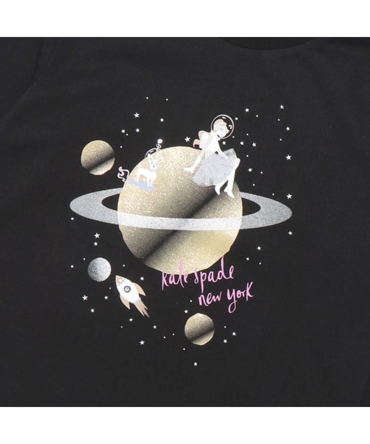 ケイト・スペード ニューヨーク キッズ(kate spade NEW YORK)のガールズ スペースガール長袖Tシャツ3