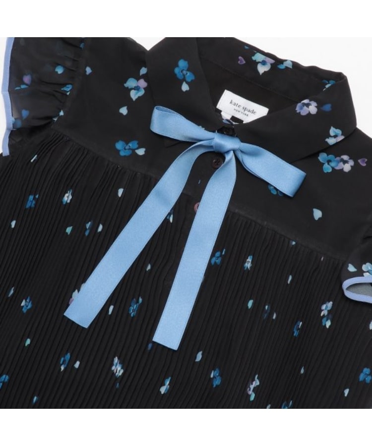 ケイト・スペード ニューヨーク キッズ(kate spade NEW YORK)のガールズ フローラルシフォンワンピース2