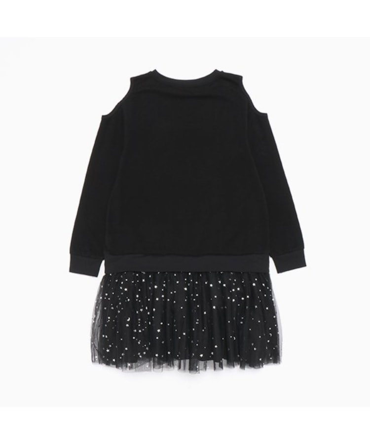 ケイト・スペード ニューヨーク キッズ(kate spade NEW YORK)のガールズ スターズ&ムーンドッキングワンピース1