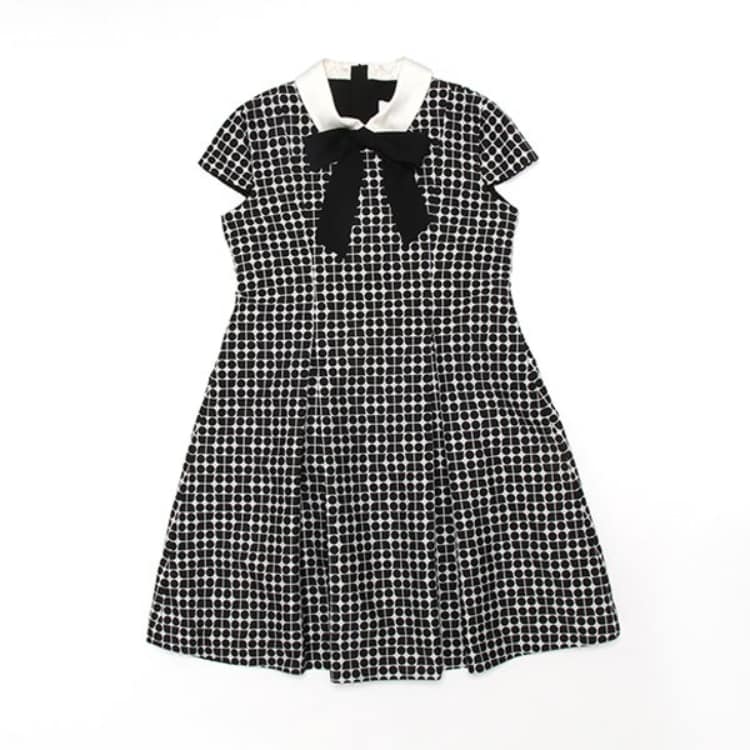 ケイト・スペード ニューヨーク キッズ(kate spade NEW YORK)のガールズ ノエルジャカードワンピース その他