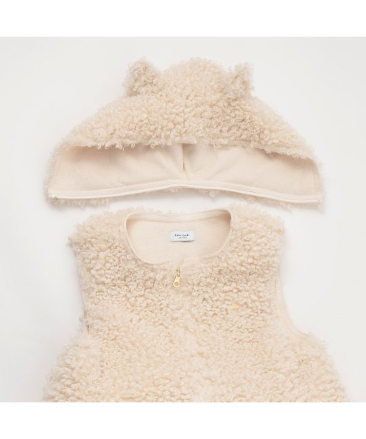 ケイト・スペード ニューヨーク キッズ(kate spade NEW YORK)のガールズ キャットボアベスト3