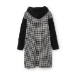 ケイト・スペード ニューヨーク キッズ(kate spade NEW YORK)のガールズ 千鳥フードワンピース1