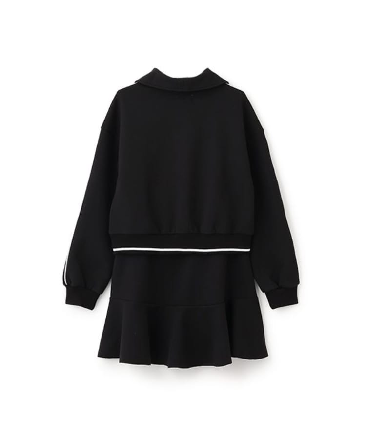 ケイト・スペード ニューヨーク キッズ(kate spade NEW YORK)のガールズ ライントップス&スカートセット1