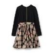ケイト・スペード ニューヨーク キッズ(kate spade NEW YORK)のチェックドッキングワンピース1