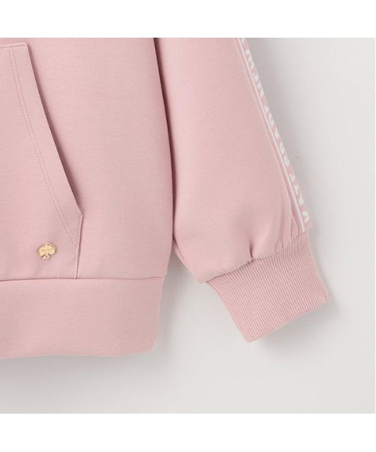ケイト・スペード ニューヨーク キッズ(kate spade NEW YORK)のガールズ ロゴラインフーディ8