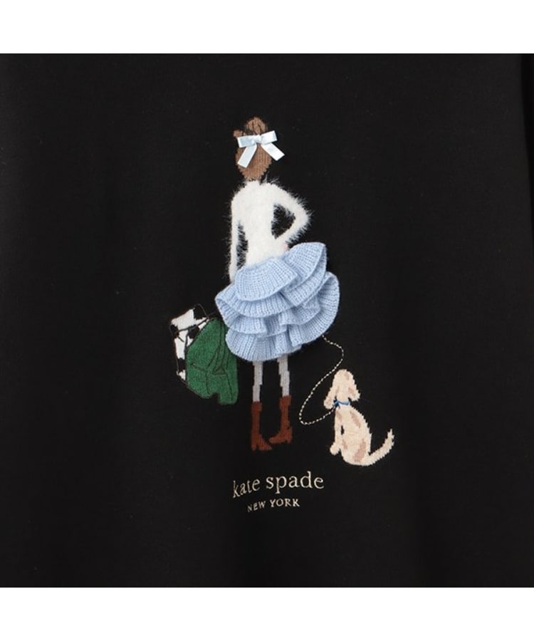 ケイト・スペード ニューヨーク キッズ(kate spade NEW YORK)のガールズ ショッピングガールセーター3