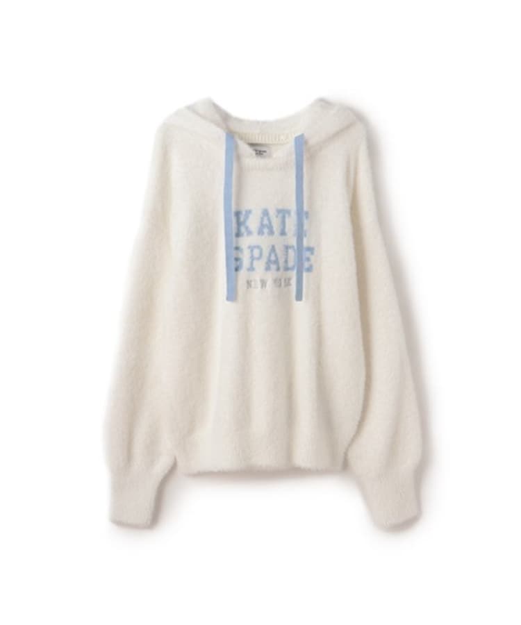 ケイト・スペード ニューヨーク キッズ(kate spade NEW YORK)のガールズ ニットフーディ1