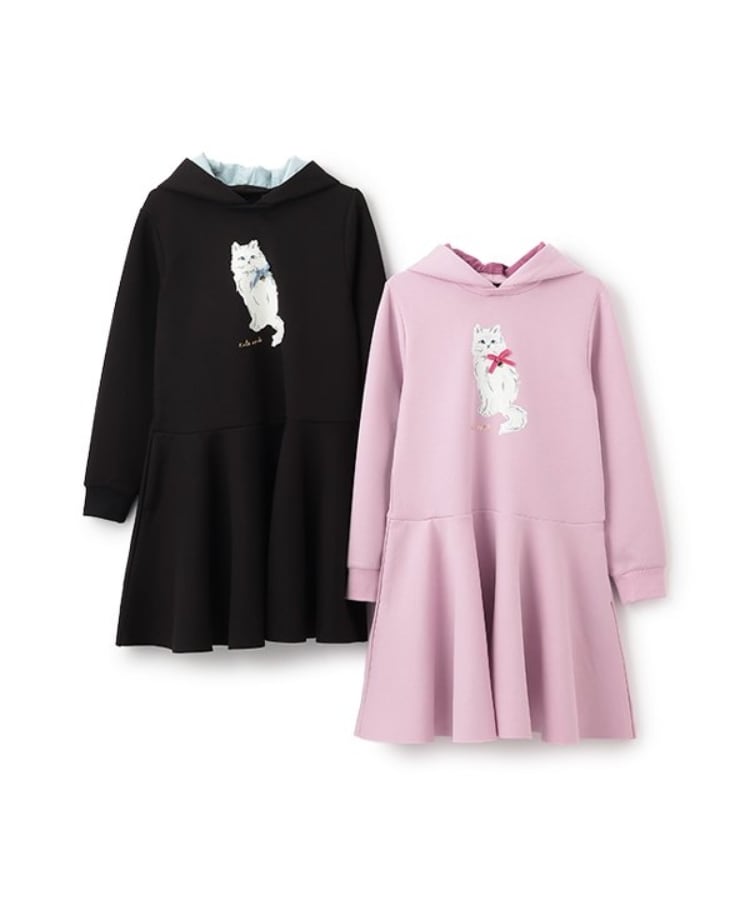 ケイト・スペード ニューヨーク キッズ(kate spade NEW YORK)のガールズ キャットフードワンピース11
