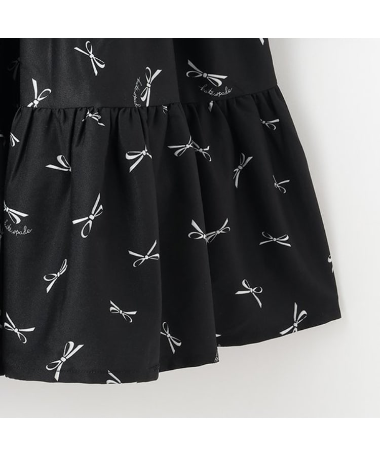 ケイト・スペード ニューヨーク キッズ(kate spade NEW YORK)のガールズ ボウルドボウドッキングワンピース6