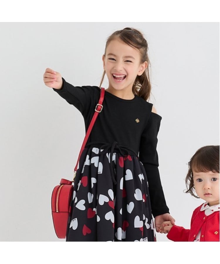 ケイト・スペード ニューヨーク キッズ(kate spade NEW YORK)のハートクロスボディバッグ10