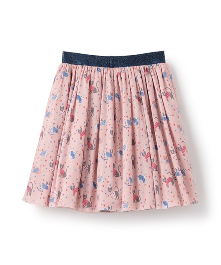 ケイト・スペード ニューヨーク キッズ(kate spade NEW YORK)のガールズ キャットチュールスカート1