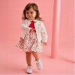 ケイト・スペード ニューヨーク キッズ(kate spade NEW YORK)のスカラップラインカーディガン1