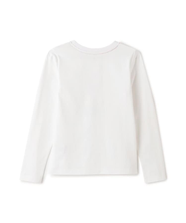 ケイト・スペード ニューヨーク キッズ(kate spade NEW YORK)のガールズ ガール&ドッグス長袖Tシャツ1