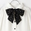 ケイト・スペード ニューヨーク キッズ(kate spade NEW YORK)のトドラー ドットボウブラウス4