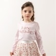 ケイト・スペード ニューヨーク キッズ(kate spade NEW YORK)のトドラー フラワーロゴ長袖Tシャツ ライトピンク(070)