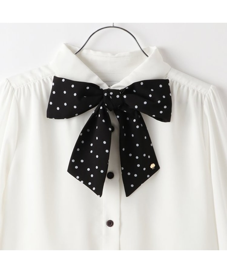ケイト・スペード ニューヨーク キッズ(kate spade NEW YORK)のガールズ ドットボウブラウス2
